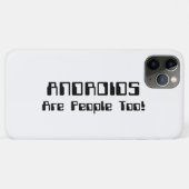 ANDROIDEN zijn ook mensen! Case-Mate iPhone Case (Achterkant (horizontaal))