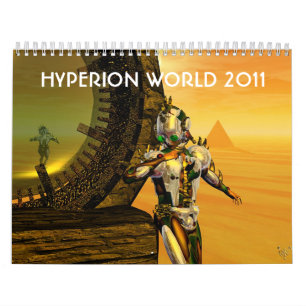 ANDROIDS ,CYBORGS VAN HYPERION WORLD 2017 Sci-Fi Kalender