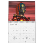 ANDROIDS ,CYBORGS VAN HYPERION WORLD 2017 Sci-Fi Kalender (Jan 2026)