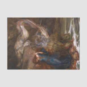 Andromeda door Arthur Rackham Tissuepapier