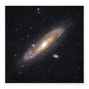 Andromeda: een blik op onze galactische toekomst foto afdruk