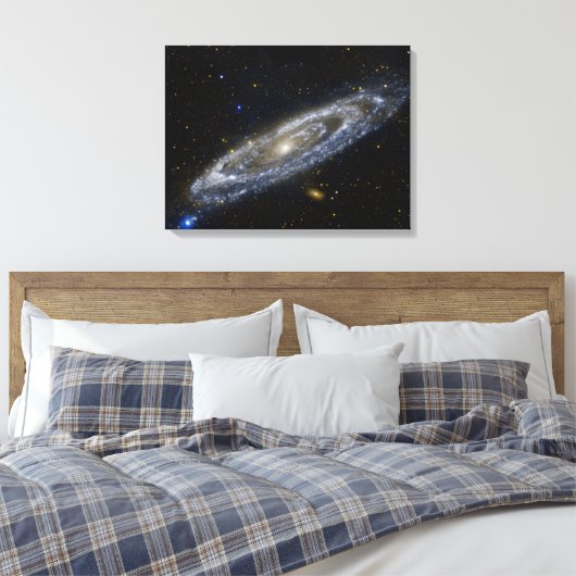 Andromeda Galaxy Canvas Afdruk (Insitu (Slaapkamer))
