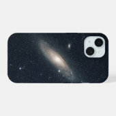 Andromeda Galaxy iPhone 15 Coque (Verso Horizontal)