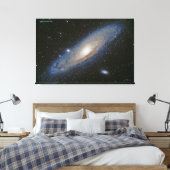 Andromeda Galaxy (M31) - Toile distinguée (Insitu(Chambre))
