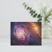 Andromeda Galaxy Melkweg Vakantie Briefkaarten (Staand voorkant)