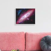 Andromeda Galaxy Messier 31 Composite Image Canvas Afdruk (Insitu (Woonkamer))