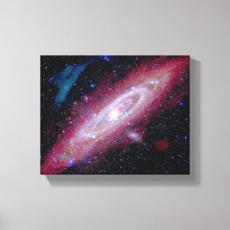 Andromeda Galaxy Messier 31 Composite Image Canvas Afdruk
