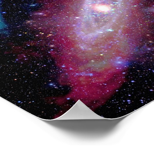 Andromeda Galaxy Messier 31 Composite Image Poster (Hoek)