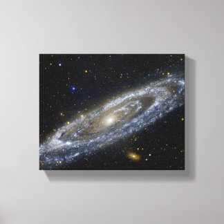 Andromeda galaxy milky way cosmos universum canvas afdruk