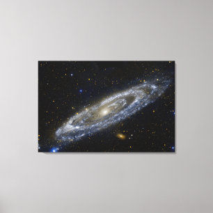 Andromeda galaxy milky way cosmos universum canvas afdruk