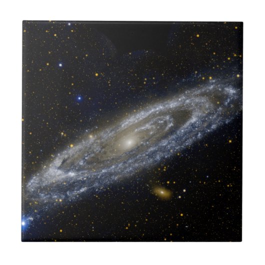 Andromeda galaxy milky way cosmos universum tegeltje (Voorkant)