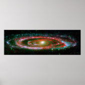 Andromeda Galaxy - Nasa Space Poster/Print Poster (Voorkant)