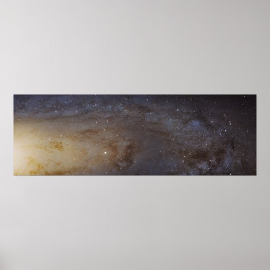 Andromeda galaxy poster (Voorkant)