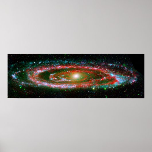 Andromeda Galaxy Poster (Voorkant)