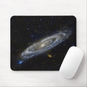 Andromeda Galaxy Starry Sky Muismat (Met muis)
