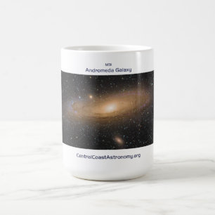 Andromeda Galaxy van Nikkolai Davenport - 15oz Mok