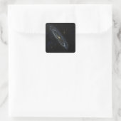 Andromeda Galaxy Vierkante Sticker (Tas)
