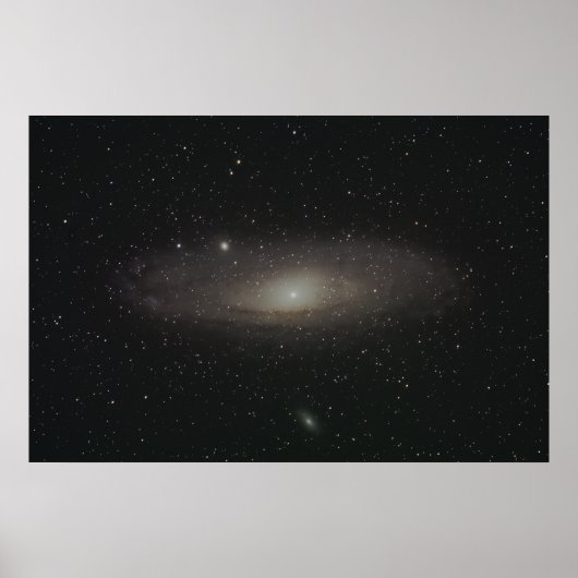 Andromeda M31 Galaxy Poster (Voorkant)
