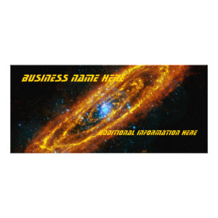 Andromeda's Stars 2012 Calendar Business Rack Kaar Reclamekaart