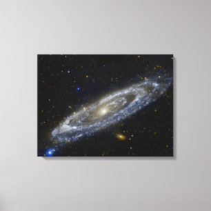 Andromedastelsel Canvas Afdruk