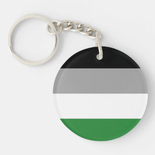Androphilia Pride Vlag Sleutelhanger