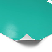 Andros Bahamas Vacation map. Perfect Poster (Hoek)