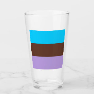 Androsexuele Pride-vlag Glas