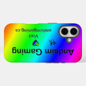 Andsim Gaming Iphone 16 coque (Verso (horizontal))