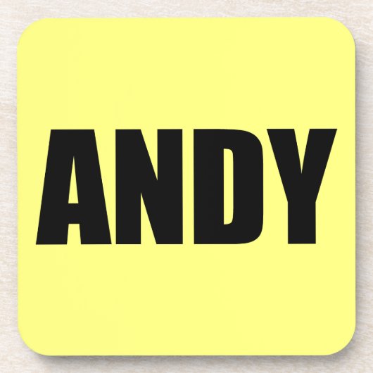 Andy Bier Onderzetter (Voorkant)