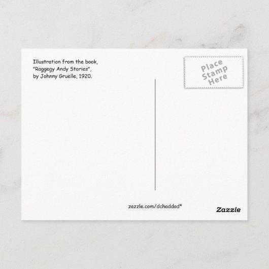 Andy - Carte postale (Dos)