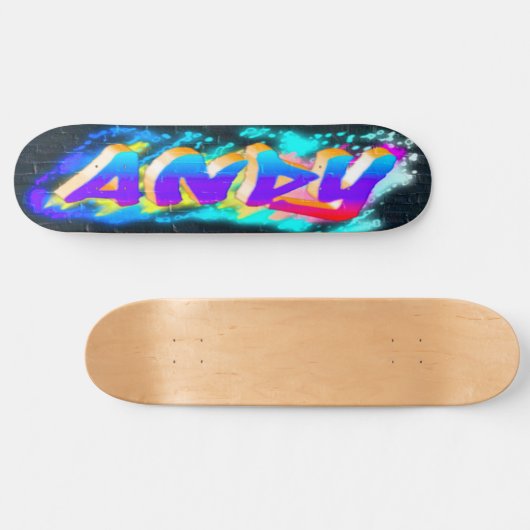 ANDY Gepersonaliseerd Graffiti Skateboard (Horizontaal)