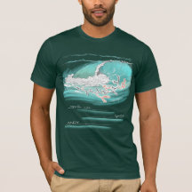 Andy gespeld door aminozuren, donker kleur T-shirt