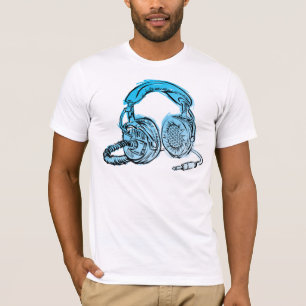 Andy Howell Hoofdtelefoon Sketch T-shirt