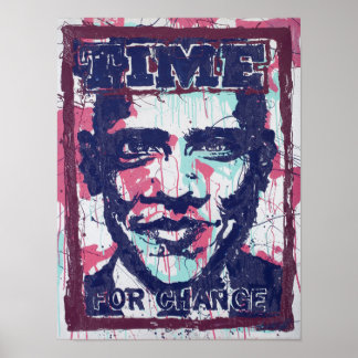 Andy Howell Président Obama Portrait Affiches