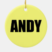 Andy Keramisch Ornament (Achterkant)