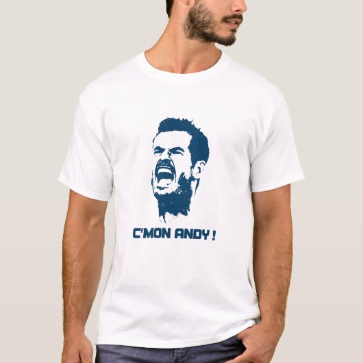 Andy Murray Tennis Player 2023 T-shirt (Voorkant)