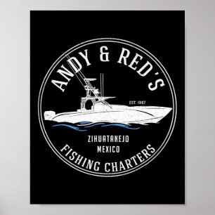 Andy Red's Vist Charters Poster