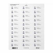Andy Rooney Schnauzer Etiket (Full Sheet)