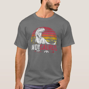Andy Saurus Funny Personalized Dinosaur T Rex Name T-shirt