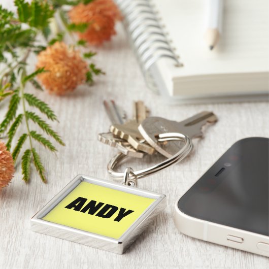 Andy Sleutelhanger (Zijkant)