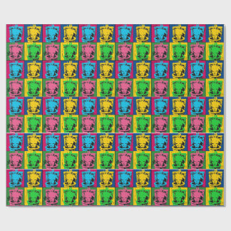 Andy Warhol Skibidi Toilet Pop Art Cadeaupapier