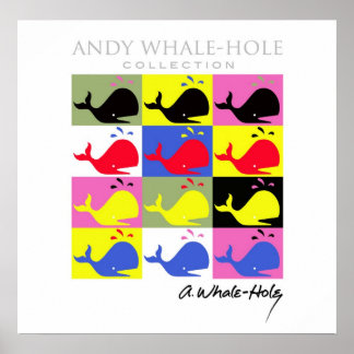 Andy Whale-Hole™_12 paneel poster/afdruk Poster