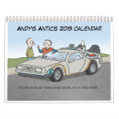 Andy's Antics 2019 Calendar Kalender (Hoes)