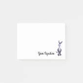 Âne avec le post-it de Personized (Devant)