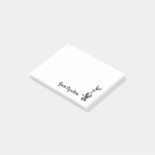 Âne avec le post-it de Personized (Incliné)