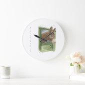 Âne horloge - mignonne - Juste vous attendre (Maison)