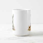 Âne mignon Avec Mug De Café (Centre)