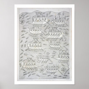 Anemie van de Assyriërs die hun toevlucht nemen to Poster