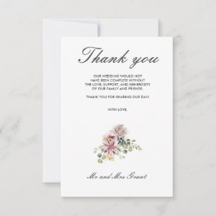 Anemone Blush Photo Floral Mariage Merci