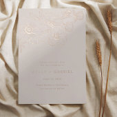 Anemone Boeket Bruiloft Save The Date Folie Uitnodiging